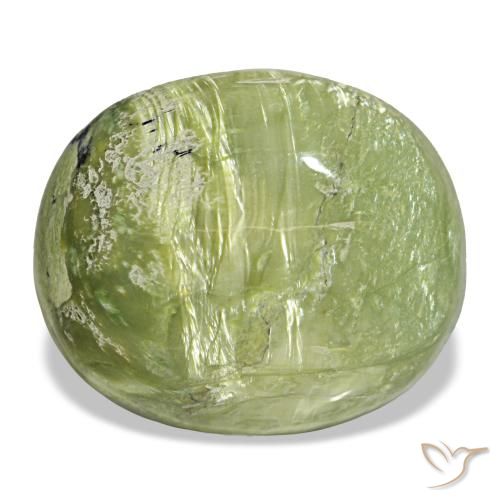 25.50ct أخضر أوبال, بيضاوي, غير شفاف