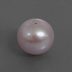 لؤلؤ طبيعي بلون فضي وردي، وزن ‎3.64‎ قيراط، شكل كرة / كروي، مقاس ‎8.01‎ مم