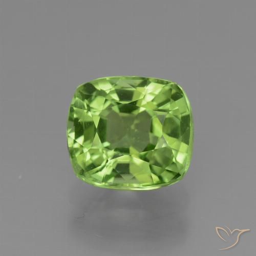 2.05ct طبيعي أخضر حيوي زبرجد, وسادة, قليلا جدا