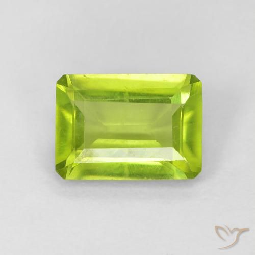 1.01ct طبيعي اخضر زاهى زبرجد, قص الزمرد, قليلا جدا