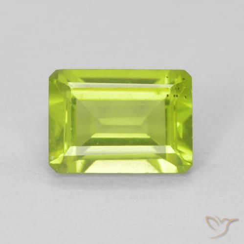 1.12ct طبيعي اخضر زاهى زبرجد, قص الزمرد, قليلا جدا