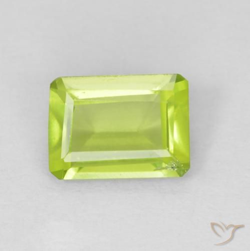 0.93ct طبيعي اخضر زاهى زبرجد, قص الزمرد, قليلا جدا