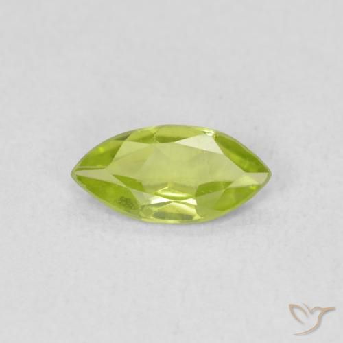 0.50ct طبيعي اخضر زاهى زبرجد, ماركيز, قليلا جدا