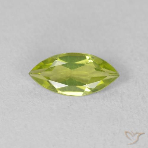 0.50ct طبيعي اخضر زاهى زبرجد, ماركيز, VVS-VS