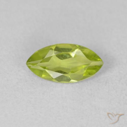 0.55ct طبيعي اخضر زاهى زبرجد, ماركيز, VVS-VS