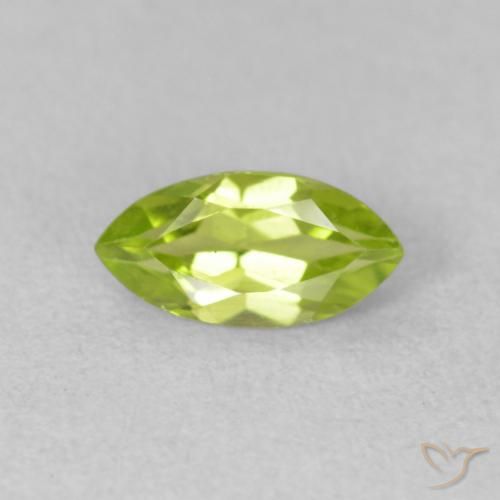 0.67ct طبيعي اخضر زاهى زبرجد, ماركيز, قليلا جدا