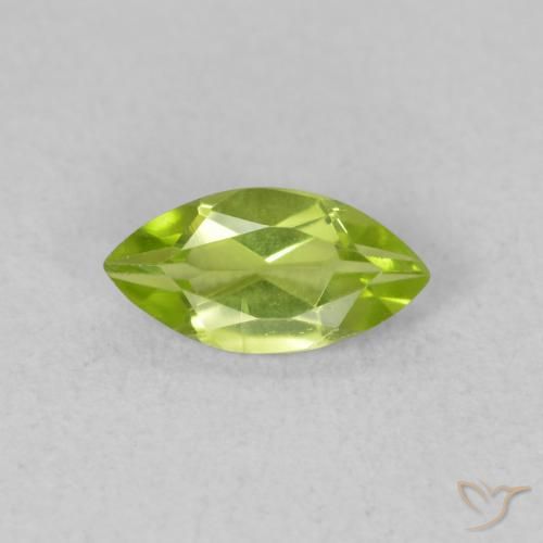 0.61ct طبيعي اخضر زاهى زبرجد, ماركيز, VVS-VS