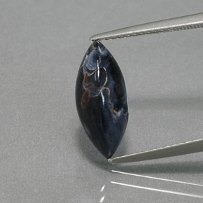 بيترسيت متعدد الألوان طبيعي، ماركيز، 2.55 قيراط، غير شفاف