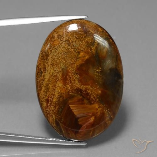 23.40ct طبيعي متعدد الألوان بيترسيت, بيضوي, غير شفاف