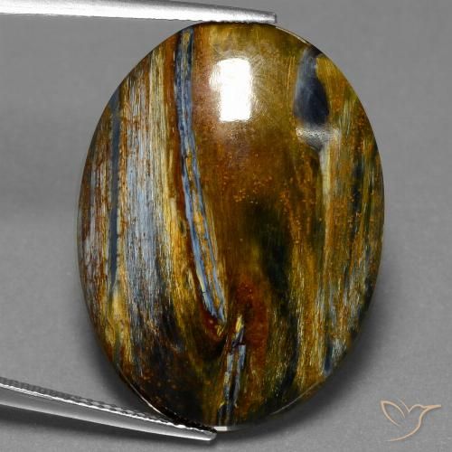 20.70ct طبيعي متعدد الألوان بيترسيت, بيضوي, غير شفاف