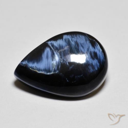 6.93ct طبيعي متعدد الألوان بيترسيت, شكل الكمثرى, غير شفاف