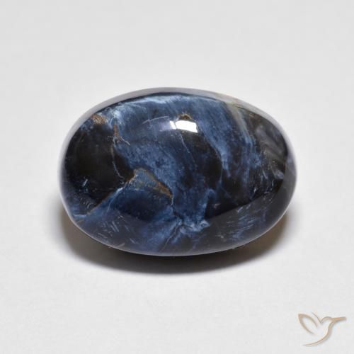 4.95ct طبيعي متعدد الألوان بيترسيت, بيضوي, غير شفاف