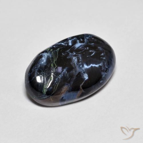 4.84ct طبيعي متعدد الألوان بيترسيت, بيضوي, غير شفاف
