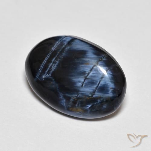 6.15ct طبيعي متعدد الألوان بيترسيت, بيضوي, غير شفاف