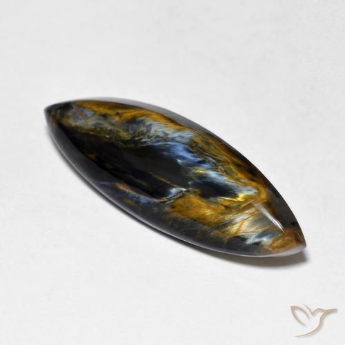 7.14ct طبيعي متعدد الألوان بيترسيت, ماركيز, غير شفاف