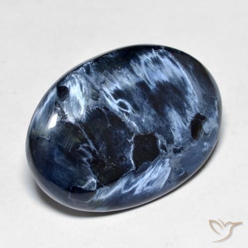 15.38ct طبيعي متعدد الألوان بيترسيت, بيضوي, غير شفاف