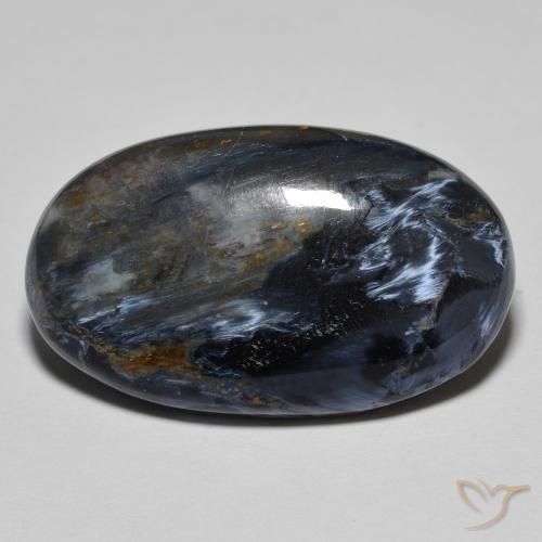 12.66ct طبيعي متعدد الألوان بيترسيت, بيضوي, غير شفاف