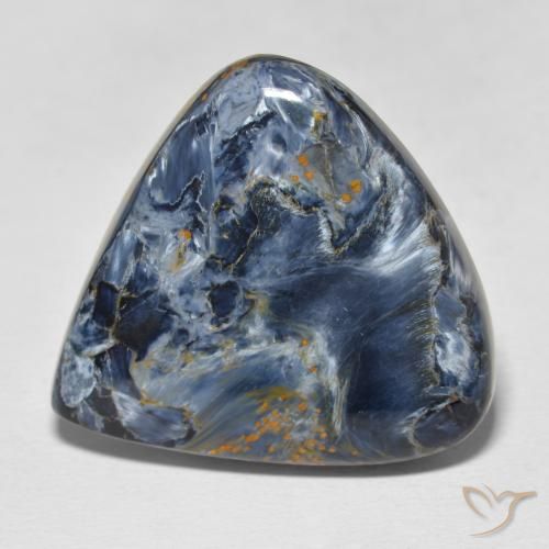 25.09ct طبيعي متعدد الألوان بيترسيت, شكل الكمثرى, غير شفاف