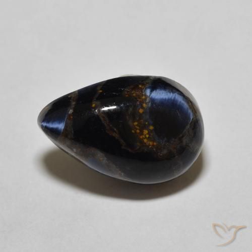 4.26ct طبيعي متعدد الألوان بيترسيت, شكل الكمثرى, غير شفاف