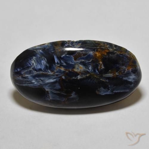 12.62ct طبيعي متعدد الألوان بيترسيت, بيضوي, غير شفاف