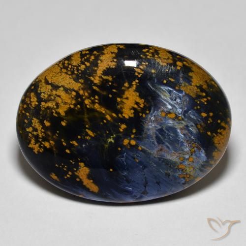 14.23ct طبيعي متعدد الألوان بيترسيت, بيضوي, غير شفاف