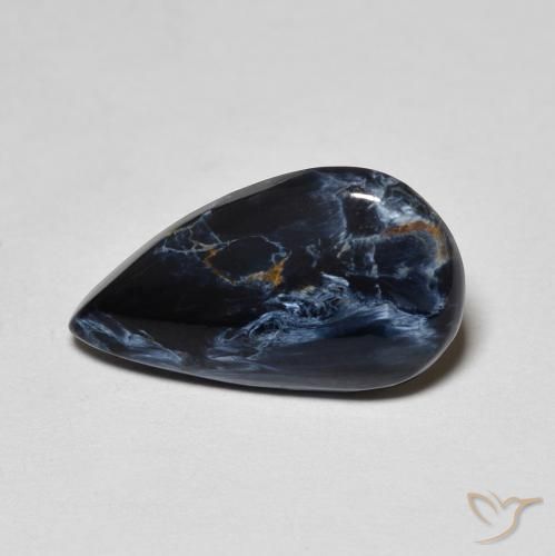 2.66ct طبيعي متعدد الألوان بيترسيت, شكل الكمثرى, غير شفاف