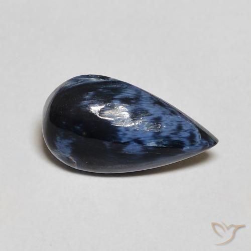 1.11ct طبيعي متعدد الألوان بيترسيت, شكل الكمثرى, غير شفاف