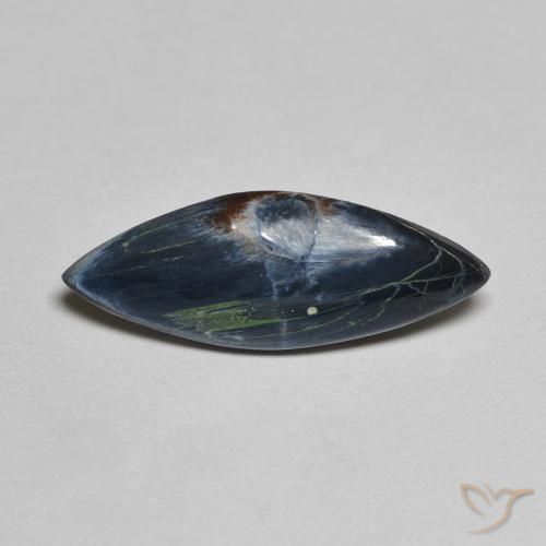 1.81ct طبيعي متعدد الألوان بيترسيت, ماركيز, غير شفاف