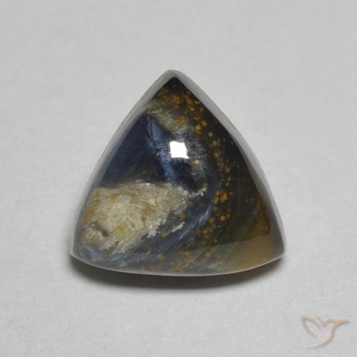 1.82ct طبيعي متعدد الألوان بيترسيت, مثلثى, غير شفاف