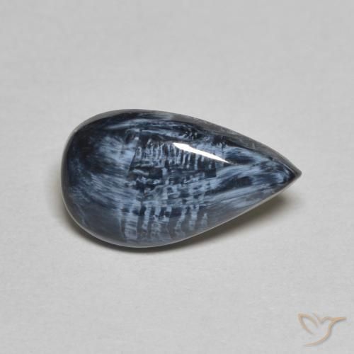 1.79ct طبيعي متعدد الألوان بيترسيت, شكل الكمثرى, غير شفاف