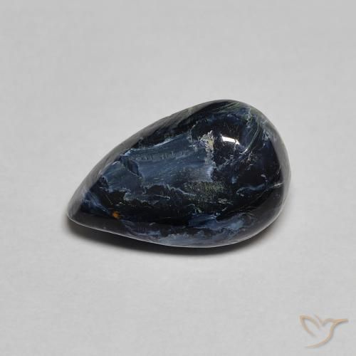 2.39ct طبيعي متعدد الألوان بيترسيت, شكل الكمثرى, غير شفاف