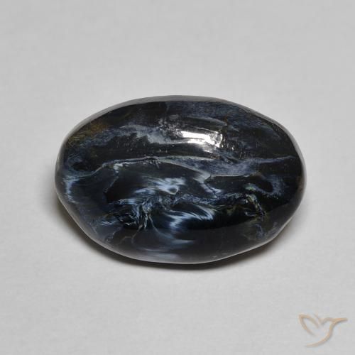 5.96ct طبيعي متعدد الألوان بيترسيت, بيضوي, غير شفاف