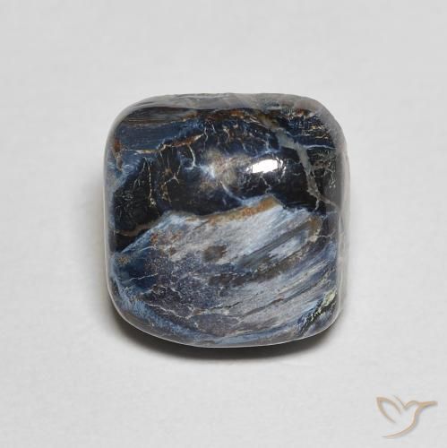 5.31ct طبيعي متعدد الألوان بيترسيت, وسادة, غير شفاف