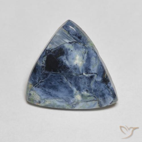 3.26ct طبيعي متعدد الألوان بيترسيت, مثلثى, غير شفاف