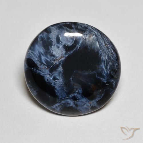 6.68ct طبيعي متعدد الألوان بيترسيت, دائري, غير شفاف