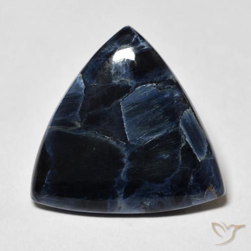 11.00ct طبيعي متعدد الألوان بيترسيت, مثلثى, غير شفاف