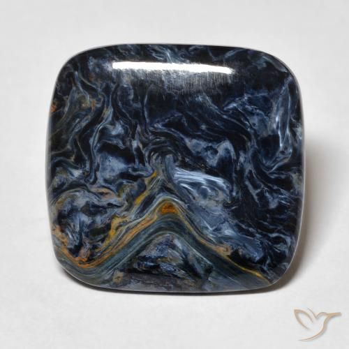 9.62ct طبيعي متعدد الألوان بيترسيت, وسادة, غير شفاف
