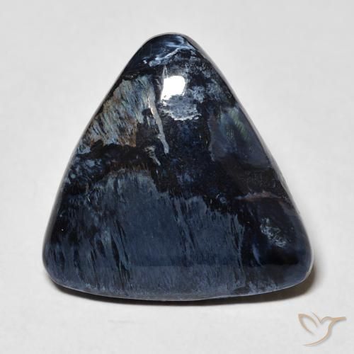 9.52ct طبيعي متعدد الألوان بيترسيت, مثلثى, غير شفاف