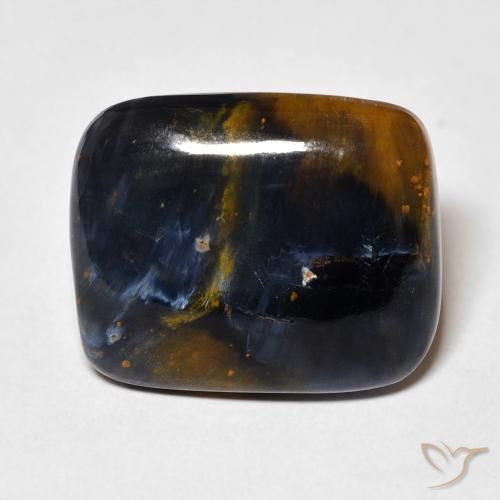 11.76ct طبيعي متعدد الألوان بيترسيت, وسادة, غير شفاف