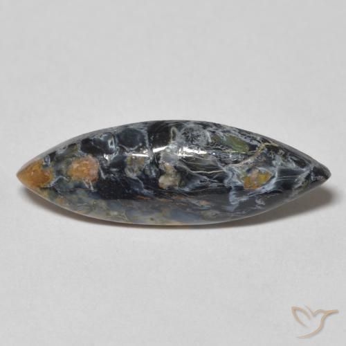 3.03ct طبيعي متعدد الألوان بيترسيت, ماركيز, غير شفاف