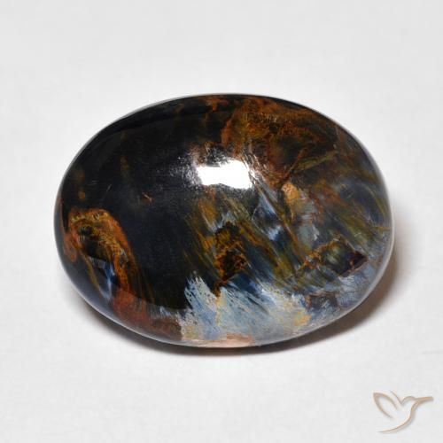 10.88ct طبيعي متعدد الألوان بيترسيت, بيضوي, غير شفاف