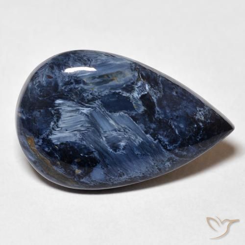 8.99ct طبيعي متعدد الألوان بيترسيت, شكل الكمثرى, غير شفاف