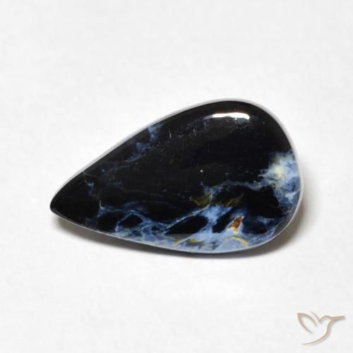 2.46ct طبيعي متعدد الألوان بيترسيت, شكل الكمثرى, غير شفاف