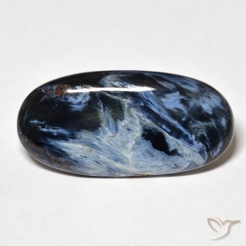 9.43ct طبيعي متعدد الألوان بيترسيت, بيضوي, غير شفاف