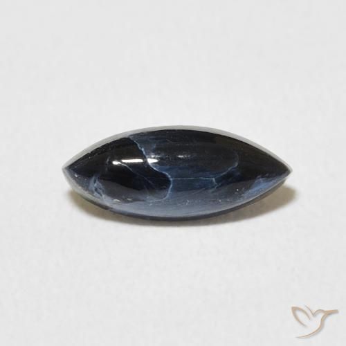 0.90ct طبيعي متعدد الألوان بيترسيت, ماركيز, غير شفاف
