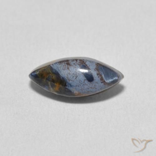 1.44ct طبيعي متعدد الألوان بيترسيت, ماركيز, غير شفاف
