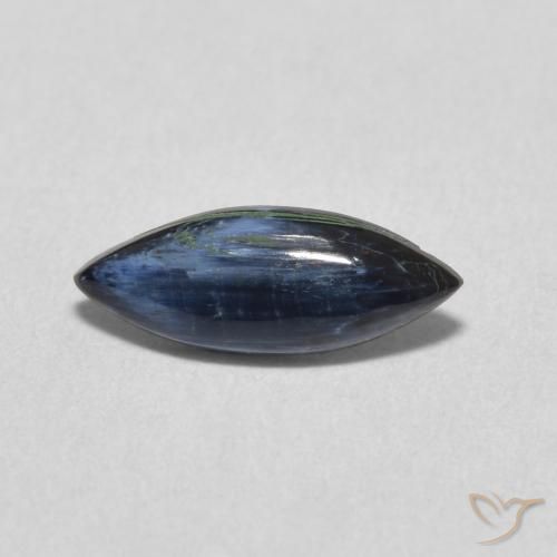 0.91ct طبيعي متعدد الألوان بيترسيت, ماركيز, غير شفاف