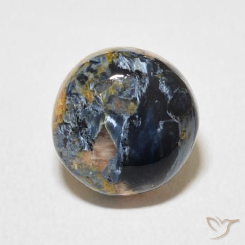 3.10ct طبيعي متعدد الألوان بيترسيت, دائري, غير شفاف