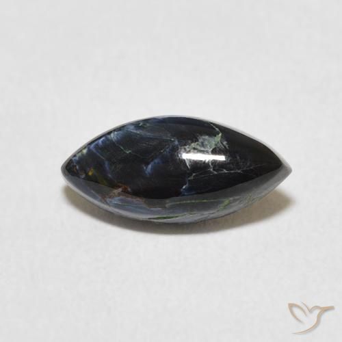 1.48ct طبيعي متعدد الألوان بيترسيت, ماركيز, غير شفاف