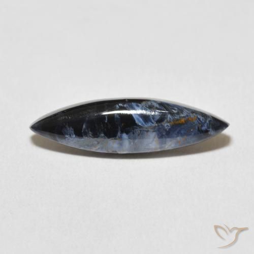3.55ct طبيعي متعدد الألوان بيترسيت, ماركيز, غير شفاف